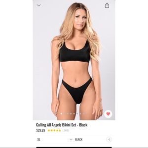 Fashion Nova 2 piece bathing suit